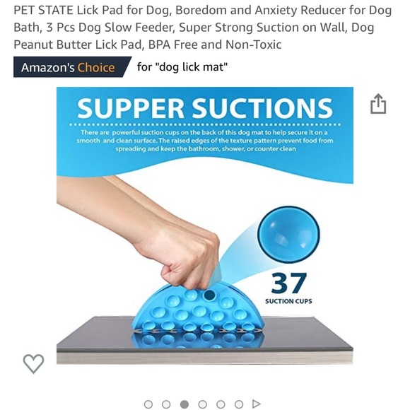 ๐โจDog ๐ถ Lick ๐
Mat 3pc - Picture 3 of 6